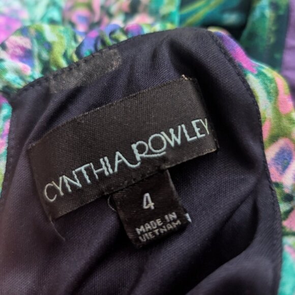 Cynthia Rowley Floral Watercolor Maxi Dress - Picture 6 of 6